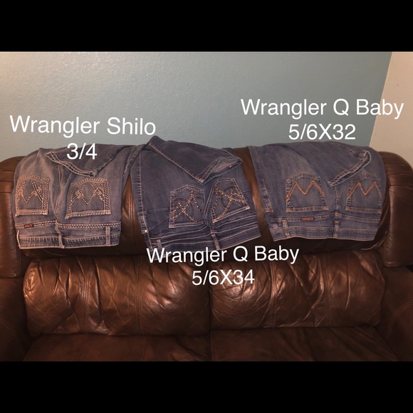 8 pairs pants size 26 waist )3/4) & 2 size 5/6 - Picture 4 of 4